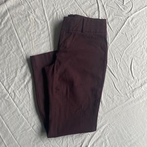 Calvin Klein Maroon dress pants